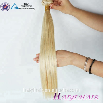 Menschliches Haar-Schließungs-Jungfrau-brasilianisches 613 Haar-Schließungs-Stück-blondes Jungfrau-Haar 3 Bündel mit Spitze-Schließung 4X4